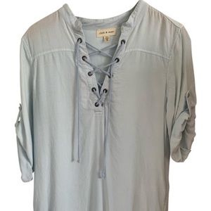 Anthropologie’s Cloth & Stone chambray dress